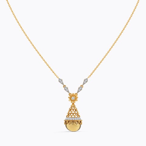 Floral Boho Gemstone Necklace Diamond,Gemstone Necklaces 14 Karat Yellow Gold Floral Boho Gemstone Necklace