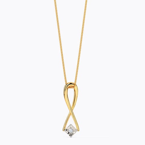 Falling Star Diamond Pendant Diamond Pendants 18 Karat Yellow Gold Falling Star Diamond Pendant