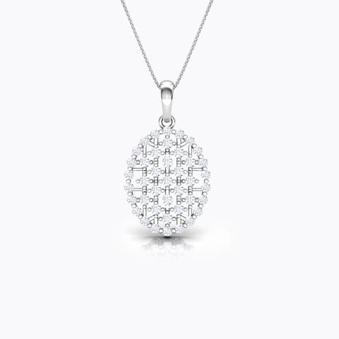 Chandelier Diamond Pendant Diamond Pendants 18 Karat White Gold Chandelier Diamond Pendant