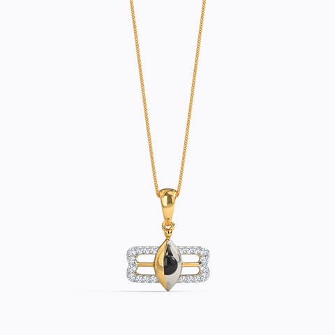 Lord Shiva Third Eye Diamond Pendant Diamond Pendants 18 Karat Yellow Gold Lord Shiva Third Eye Diamond Pendant