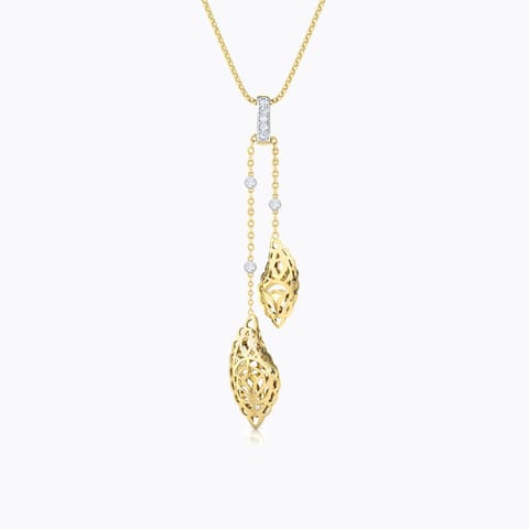 Radiant Paisley Diamond Pendant Diamond Pendants 18 Karat Yellow Gold Radiant Paisley Diamond Pendant