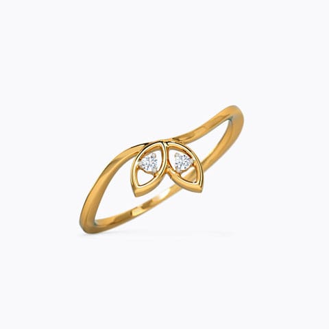 Maisie Diamond Ring Diamond Rings 18 Karat Yellow Gold Maisie Diamond Ring
