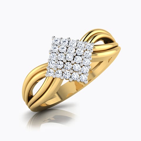 Cherie Diamond Ring Diamond Rings 18 Karat Yellow Gold Cherie Diamond Ring