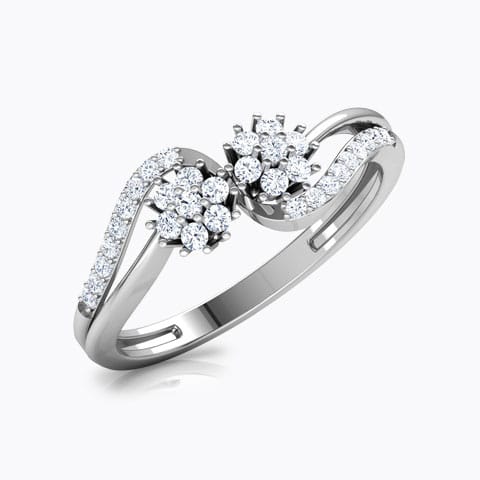 Cladis Soulmate Diamond Ring Diamond Rings 18 Karat White Gold Cladis Soulmate Diamond Ring