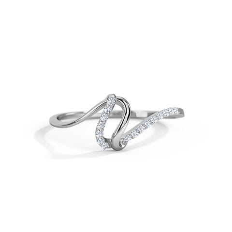 Celestial Wave Platinum Ring Platinum,Diamond Rings Platinum 950 Platinum Celestial Wave Platinum Ring