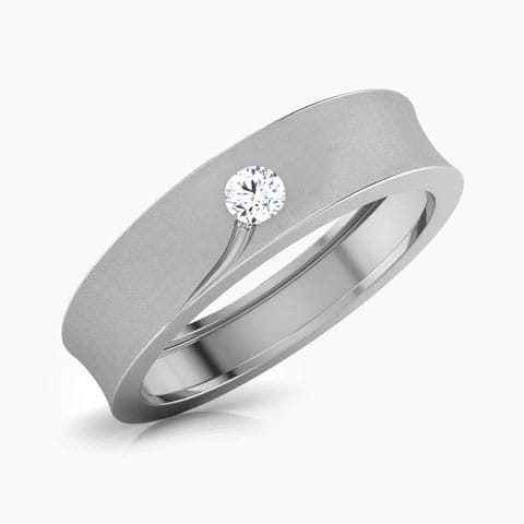 Bradley Platinum Band for Him Platinum,Diamond Rings Platinum 950 Platinum Bradley Platinum Band for Him