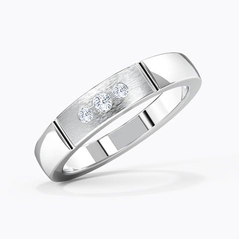Anarkali Platinum Band for Her Platinum,Diamond Rings Platinum 950 Platinum Anarkali Platinum Band for Her