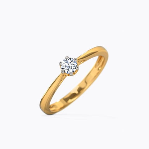 Ceylia Joyous Diamond Ring Diamond Rings 18 Karat Yellow Gold Ceylia Joyous Diamond Ring