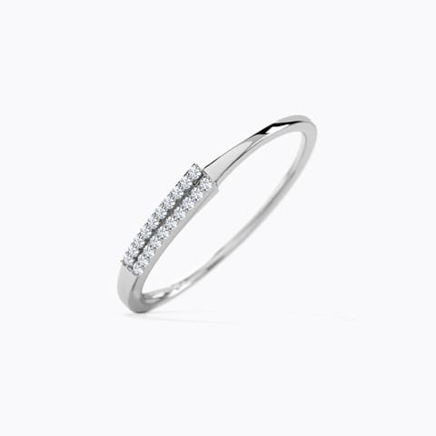 Branca Ray Diamond Ring Diamond Rings 18 Karat White Gold Branca Ray Diamond Ring