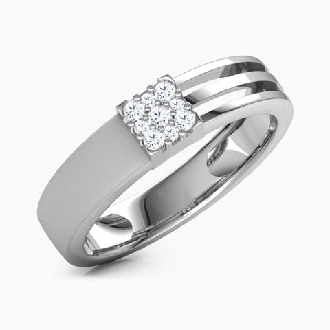 Ezra Platinum Ring for Men Platinum,Diamond Rings Platinum 950 Platinum Ezra Platinum Ring for Men