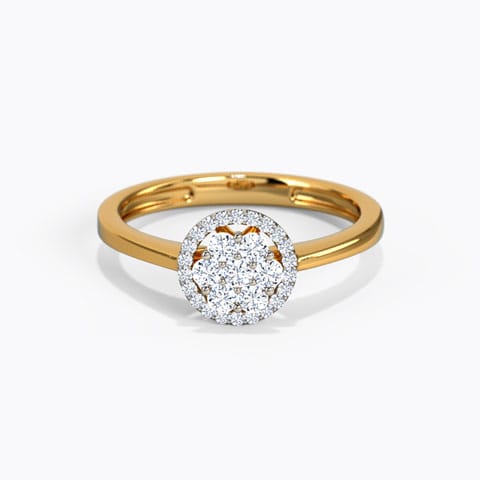 Carol Seven Stone Diamond Ring Diamond Rings 18 Karat Yellow Gold Carol Seven Stone Diamond Ring
