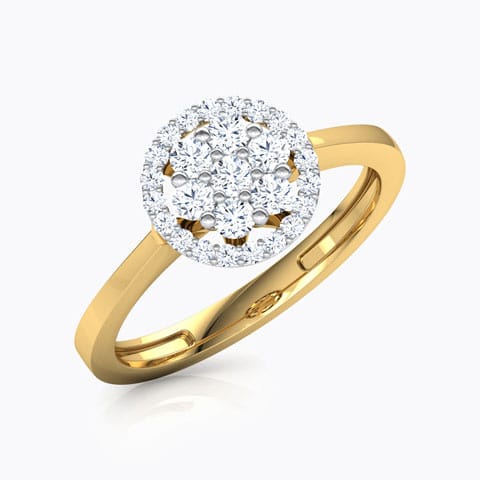 Adele Seven Stone Diamond Ring Diamond Rings 18 Karat Yellow Gold Adele Seven Stone Diamond Ring