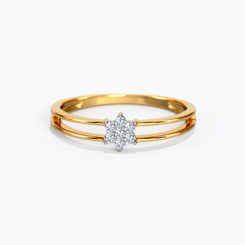 Velora Diamond Ring Diamond Rings 18 Karat Yellow Gold Velora Diamond Ring