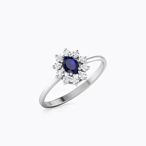 Enthral Miracle Plate Diamond Ring Diamond,Gemstone Rings 14 Karat White Gold Enthral Miracle Plate Diamond Ring