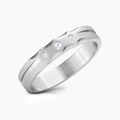 Estella Platinum Band for Her Platinum,Diamond Rings Platinum 950 Platinum Estella Platinum Band for Her