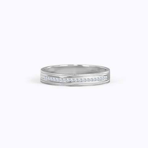 Buttercup Platinum Band for Her Platinum,Diamond Rings Platinum 950 Platinum Buttercup Platinum Band for Her