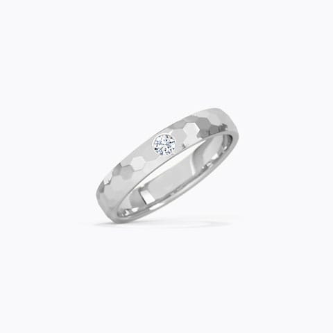 Emily Platinum Band for Her Platinum,Diamond Rings Platinum 950 Platinum Emily Platinum Band for Her