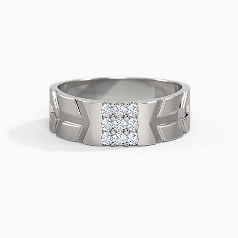 Luke Platinum Ring for Him Platinum,Diamond Rings Platinum 950 Platinum Luke Platinum Ring for Him