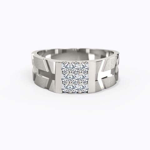 Luke Platinum Ring for Him Platinum,Diamond Rings Platinum 950 Platinum Luke Platinum Ring for Him