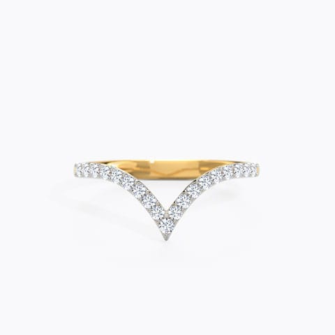 Apex Stackable Diamond Ring Diamond Rings 18 Karat Yellow Gold Apex Stackable Diamond Ring