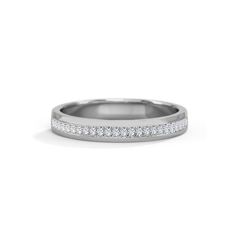 Sia Platinum Band for Her Platinum,Diamond Rings Platinum 950 Platinum Sia Platinum Band for Her