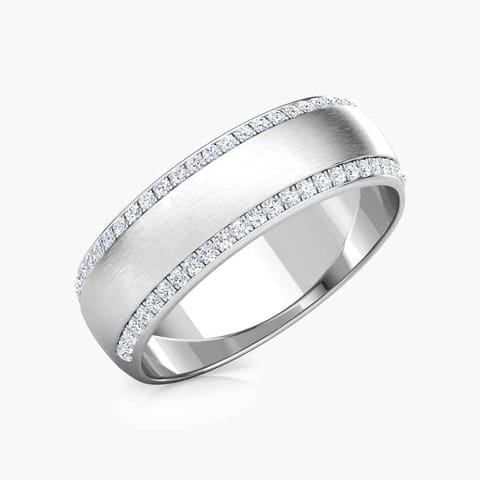 Melvin Platinum Band for Him Platinum,Diamond Rings Platinum 950 Platinum Melvin Platinum Band for Him