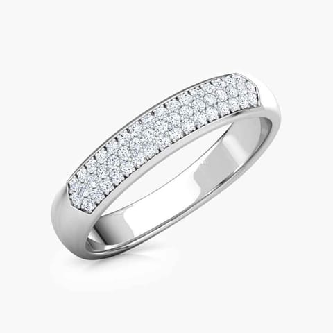 Carla Platinum Band for Her Platinum,Diamond Rings Platinum 950 Platinum Carla Platinum Band for Her
