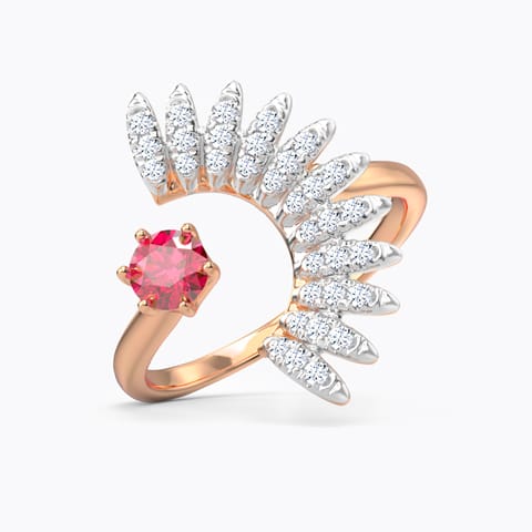 Bethany Diamond Ring Diamond,Gemstone Rings 14 Karat Rose Gold Bethany Diamond Ring