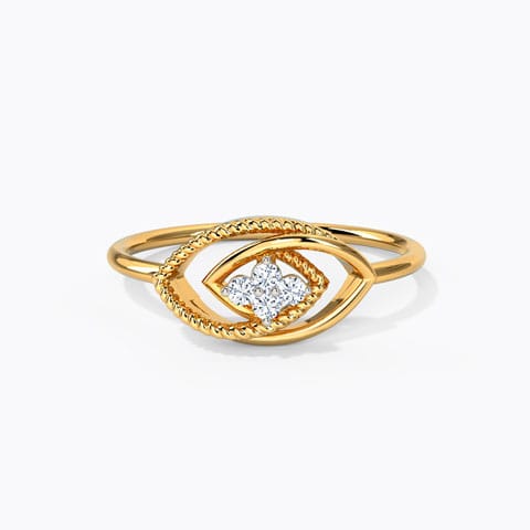 Claire Classic Diamond Ring Diamond Rings 14 Karat Yellow Gold Claire Classic Diamond Ring