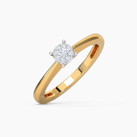 Galina Diamond Ring Diamond Rings 14 Karat Yellow Gold Galina Diamond Ring