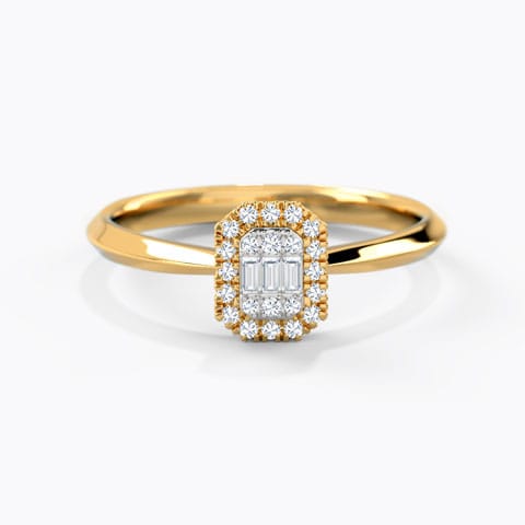 Regina Regal Diamond Ring Diamond Rings 14 Karat Yellow Gold Regina Regal Diamond Ring