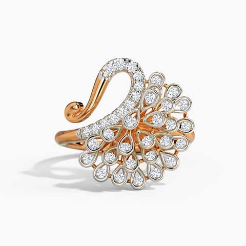 Giannica Diamond Ring Diamond Rings 14 Karat Rose Gold Giannica Diamond Ring