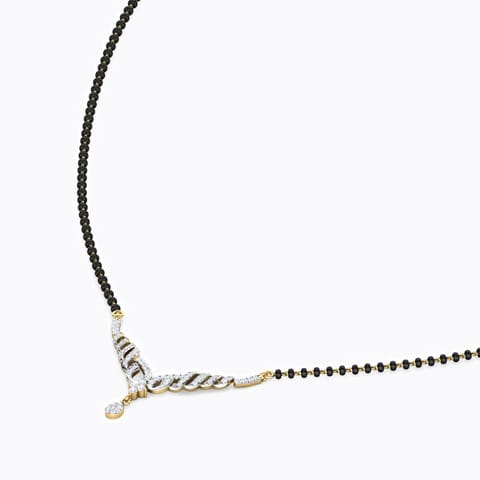 Danika Diamond Mangalsutra Diamond Mangalsutra 18 Karat Yellow Gold Danika Diamond Mangalsutra