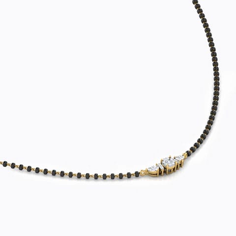 Shreya Miracle Plate Diamond Mangalsutra