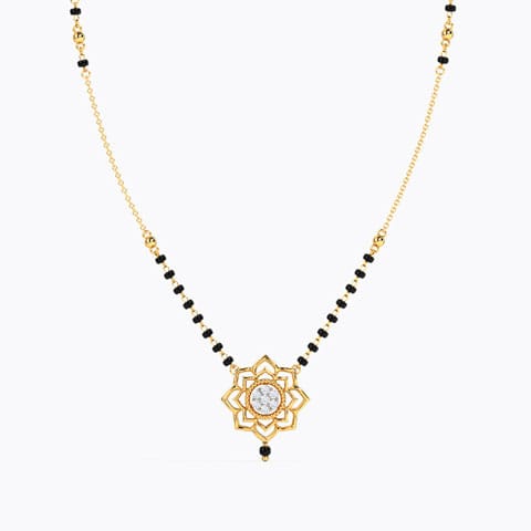 Diamond Mangalsutra Designs 
