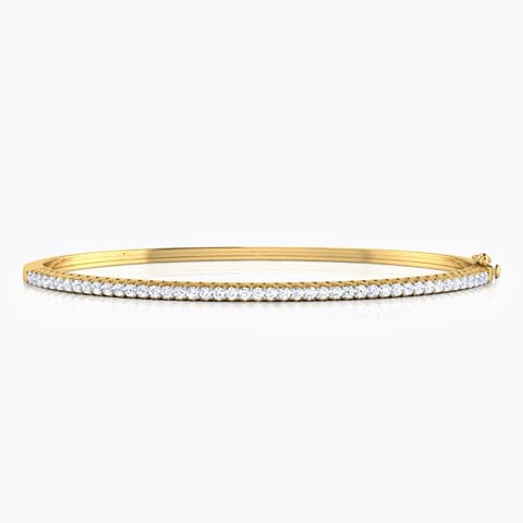 Shimmer Diamond Bracelet Diamond Bracelets 18 Karat Yellow Gold Shimmer Diamond Bracelet