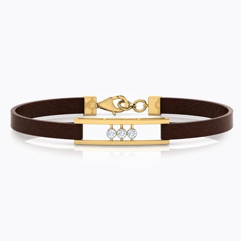 Craig Diamond Bracelet for Men Diamond Bracelets 18 Karat Yellow Gold Craig Diamond Bracelet for Men