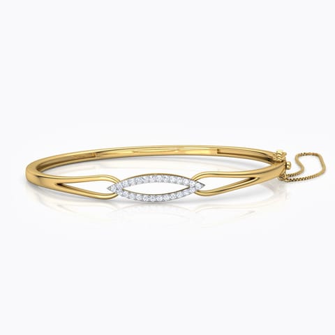 Marquise Contour Diamond Bracelet Diamond Bracelets 18 Karat Yellow Gold Marquise Contour Diamond Bracelet