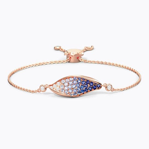 Lulu Shimmer Gemstone Bracelet Diamond,Gemstone Bracelets 18 Karat Rose Gold Lulu Shimmer Gemstone Bracelet