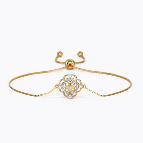 Swivel Adjustable Diamond Bracelet Diamond Bracelets 14 Karat Yellow Gold Swivel Adjustable Diamond Bracelet
