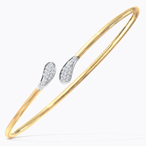 Kiara Sparkle Diamond Bracelet Diamond Bracelets 14 Karat Yellow Gold Kiara Sparkle Diamond Bracelet