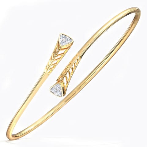 Tiana Triad Diamond Bracelet Diamond Bracelets 14 Karat Yellow Gold Tiana Triad Diamond Bracelet