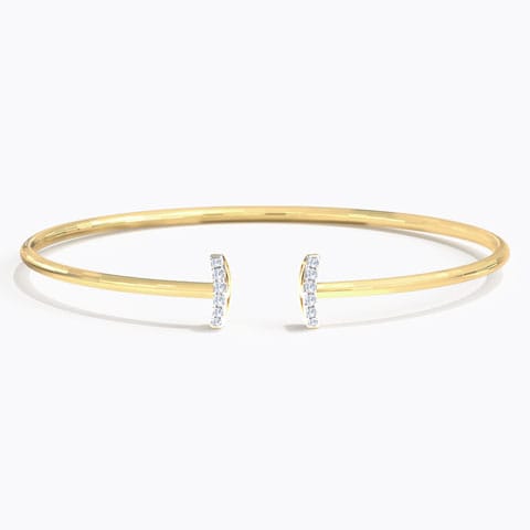 Nazia Sparkle Diamond Bracelet Diamond Bracelets 14 Karat Yellow Gold Nazia Sparkle Diamond Bracelet