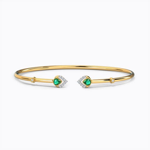 Betel Gemstone Bracelet Diamond,Gemstone Bracelets 14 Karat Yellow Gold Betel Gemstone Bracelet