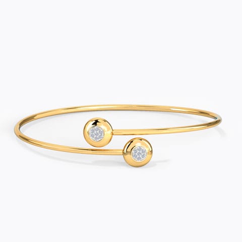 Shimmy Up Diamond Bracelet Diamond Bracelets 14 Karat Yellow Gold Shimmy Up Diamond Bracelet