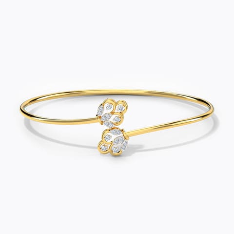 Anaya Diamond Bracelet Diamond Bracelets 14 Karat Yellow Gold Anaya Diamond Bracelet