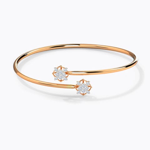 Azaria Diamond Bracelet Diamond Bracelets 14 Karat Rose Gold Azaria Diamond Bracelet