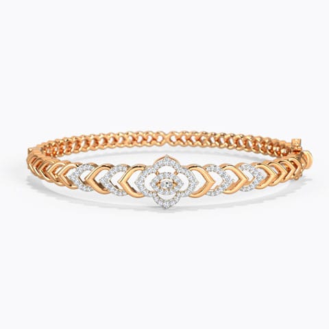 Aracel Diamond Bracelet Diamond Bracelets 14 Karat Rose Gold Aracel Diamond Bracelet