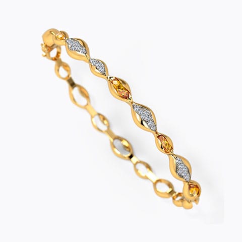 Rashi Radiant Gemstone Bracelets Diamond,Gemstone Bracelets 14 Karat Yellow Gold Rashi Radiant Gemstone Bracelets