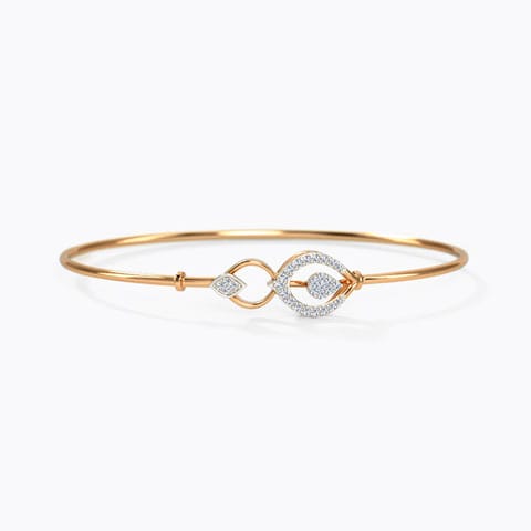 Cliara Diamond Bracelet Diamond Bracelets 14 Karat Rose Gold Cliara Diamond Bracelet